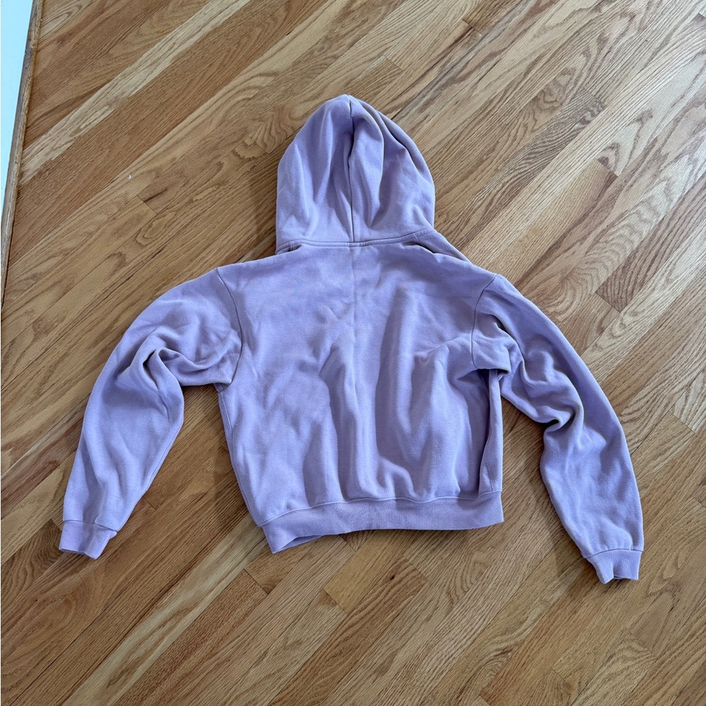 Skims sweatshirt hoodie zip up light purple - Picture 3 of 3